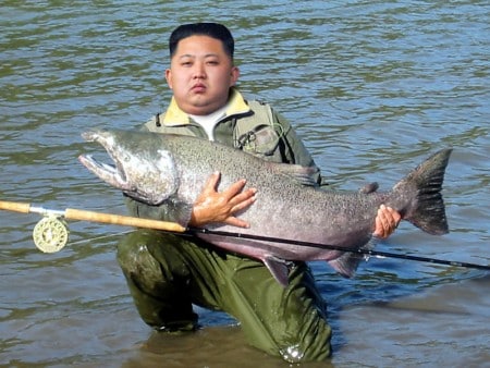 kim jong-un fishing