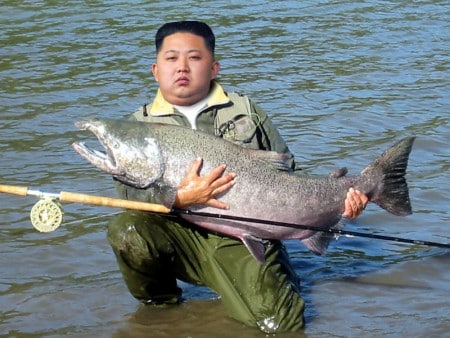kim jong-un fishing