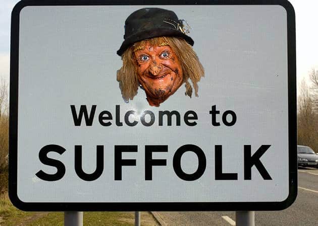 welcome to suffolk sign