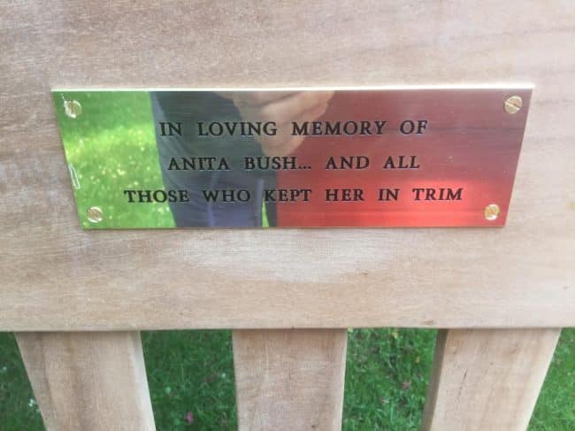 Anita Bush plaque