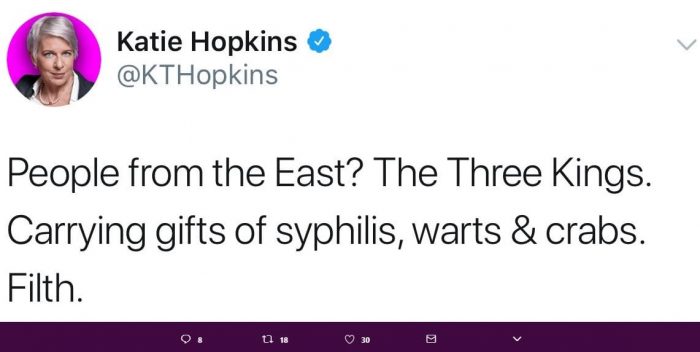 Katie Hopkins Twitter