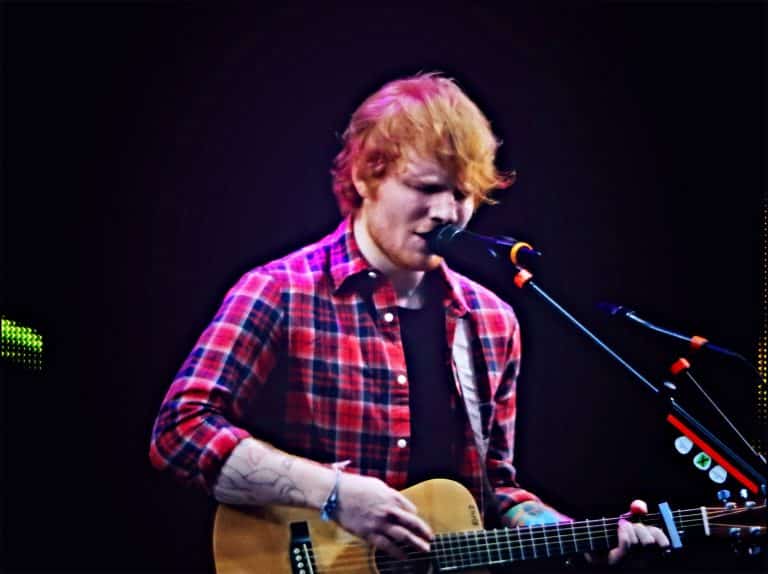 Ed Sheeran fans invade Suffolk carrot field