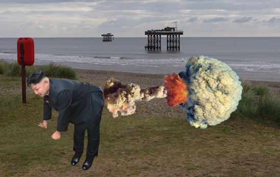 Fury as Kim Jong-un detonates Sizewell nuclear blast