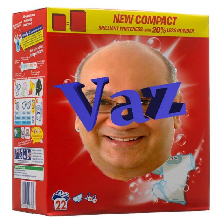 Sex scandal MP Keith Vaz backs new washing powder