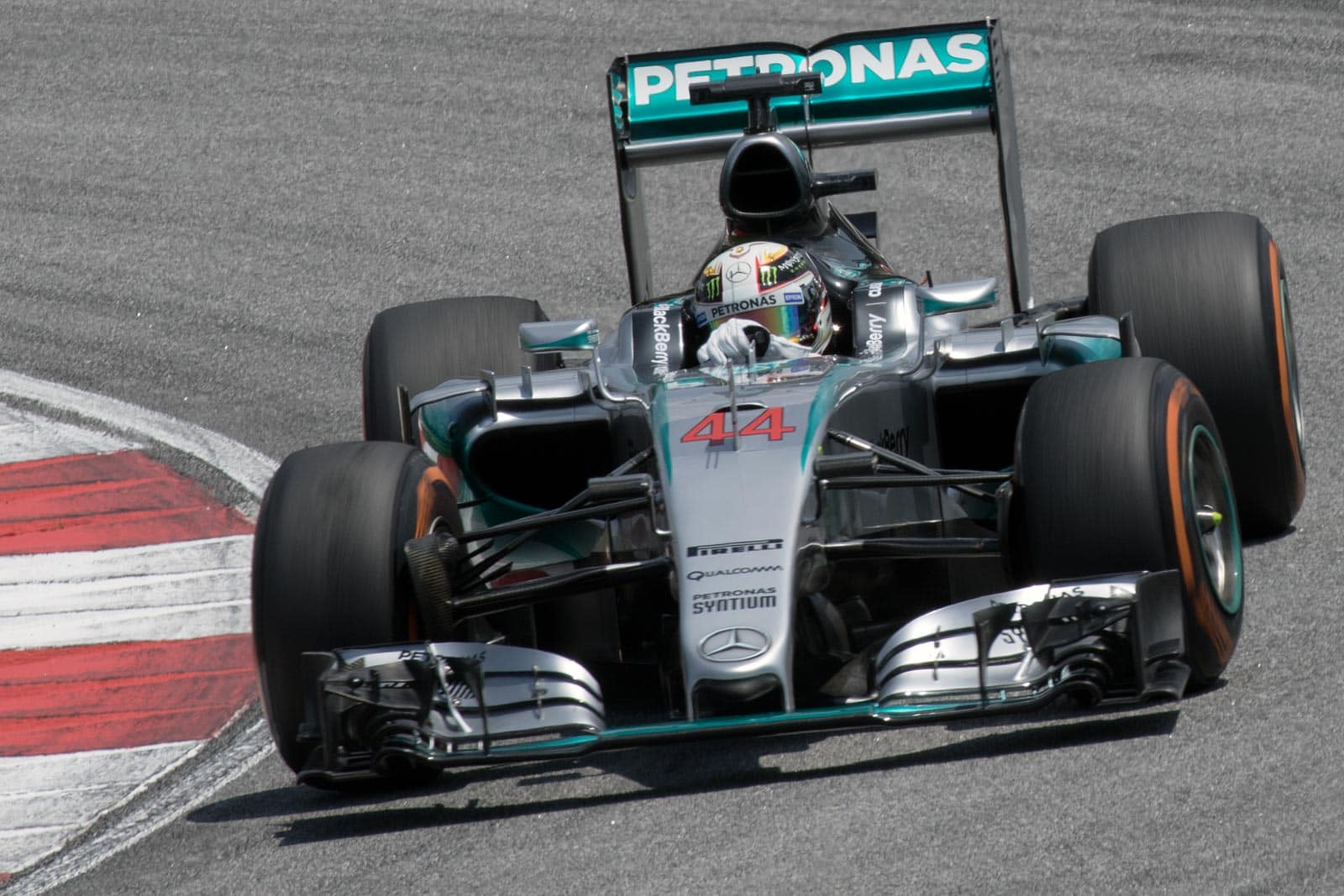 Lewis Hamilton starts new Formula One season in a Vauxhall Nova