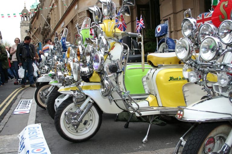 Mod’s scooter laden with so many accessories it can’t move