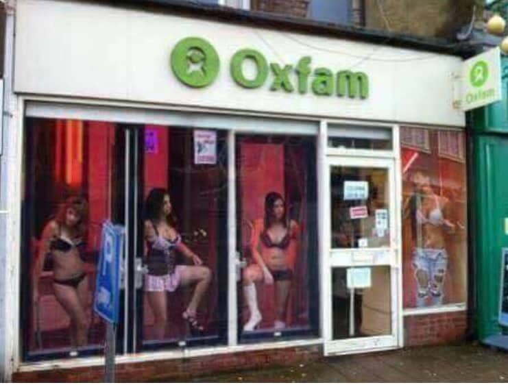 Oxfam prostitute