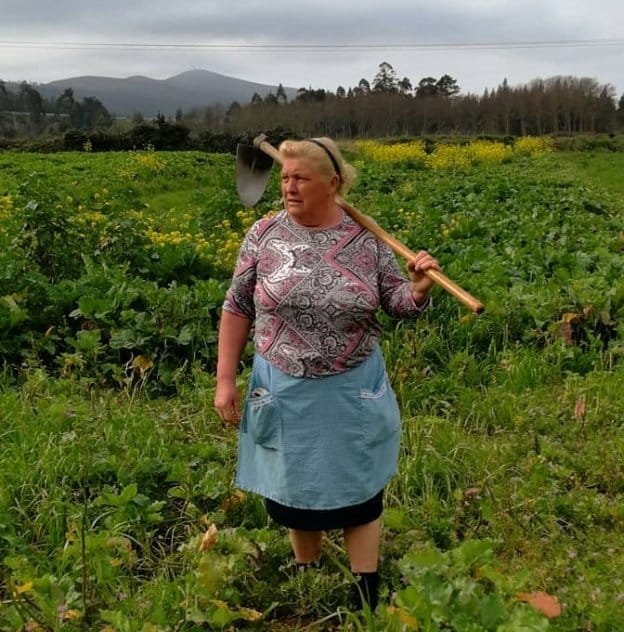 Spanish potato farmer