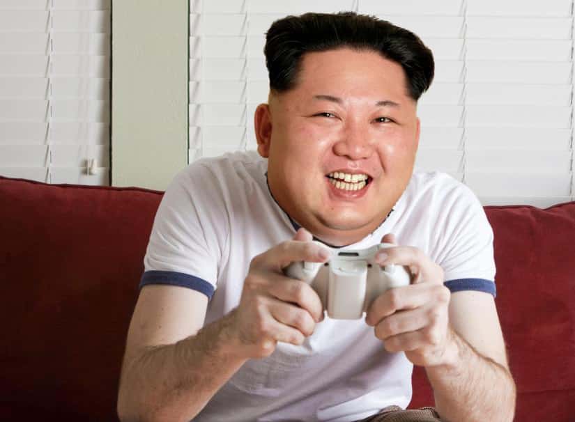 Kim Jong-un on his Xbox 