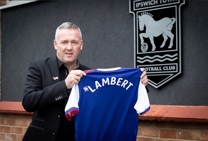 Ipswich manager Paul Lambert