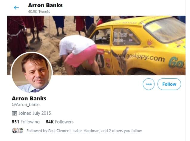 arron banks twitter