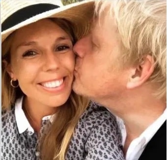 Carrie Symonds and Boris Johnson no Withdrawal Agreement