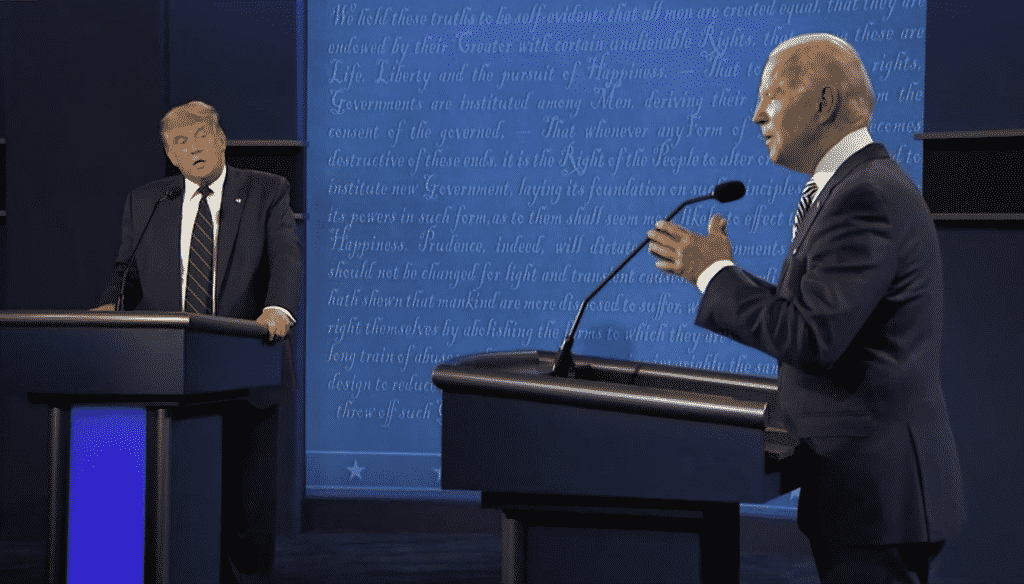 US presidential debate Donald Trump Joe Biden