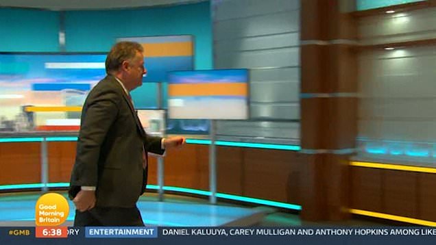 Piers Morgan storms off set of GMB