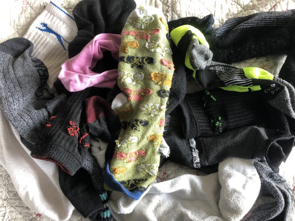 Collection of odd socks