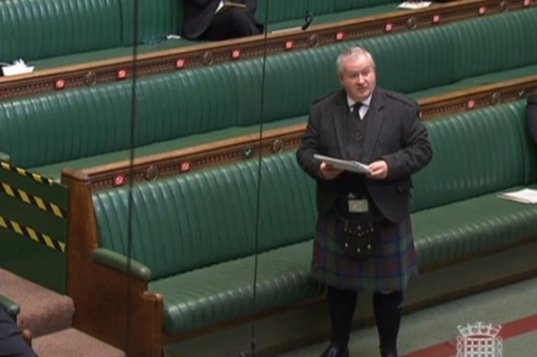 MP in a skirt using Basic Instinct ploy to distract Boris, claim Tories
