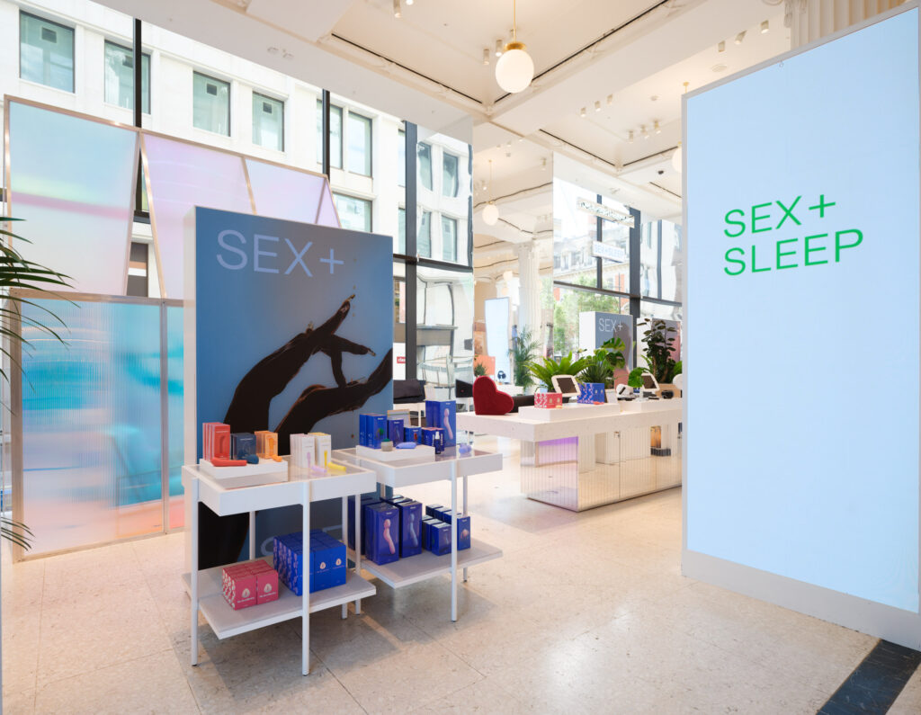 Selfridges offering premium sex and sleep at corner shops