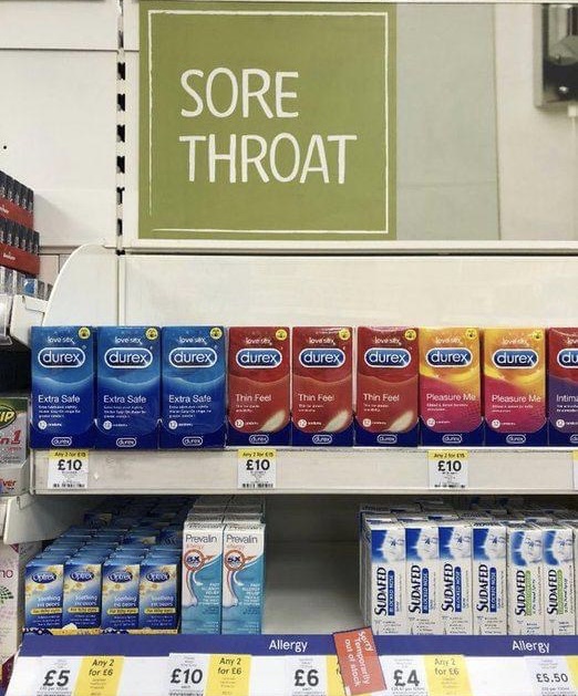 Kinky Tesco launches tickly ribbed cough remedy
