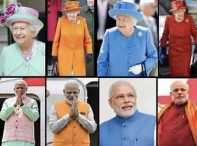 Narendra Modi - PM of India, and his love for the Queen