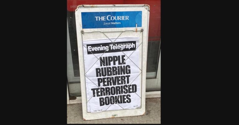 Disturbed nipple-fetishist terrorised bookmakers