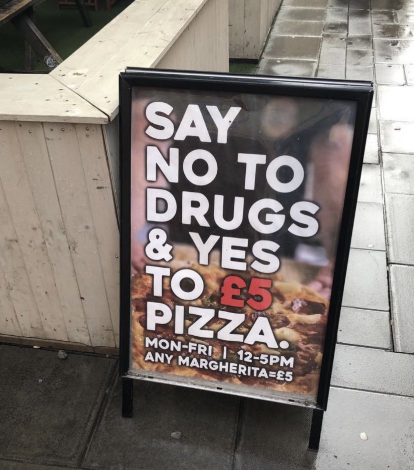 Pizza parlour warns against weight-loss drug
