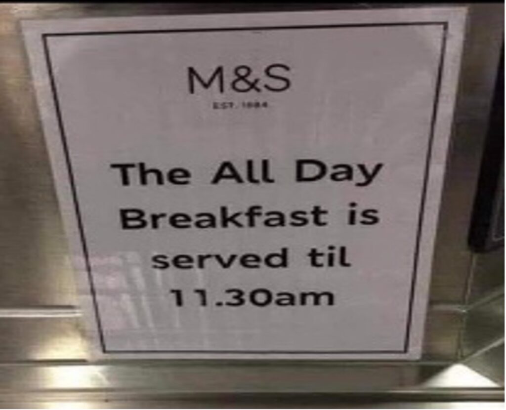 M&S announces ‘common sense’ approach to breakfast
