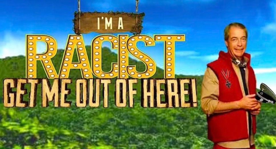 I’m a racist, get me out of here!