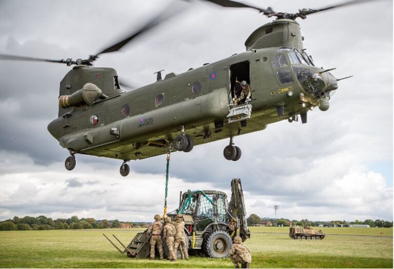 Trapped tractor extracted by tractor ‘copter’