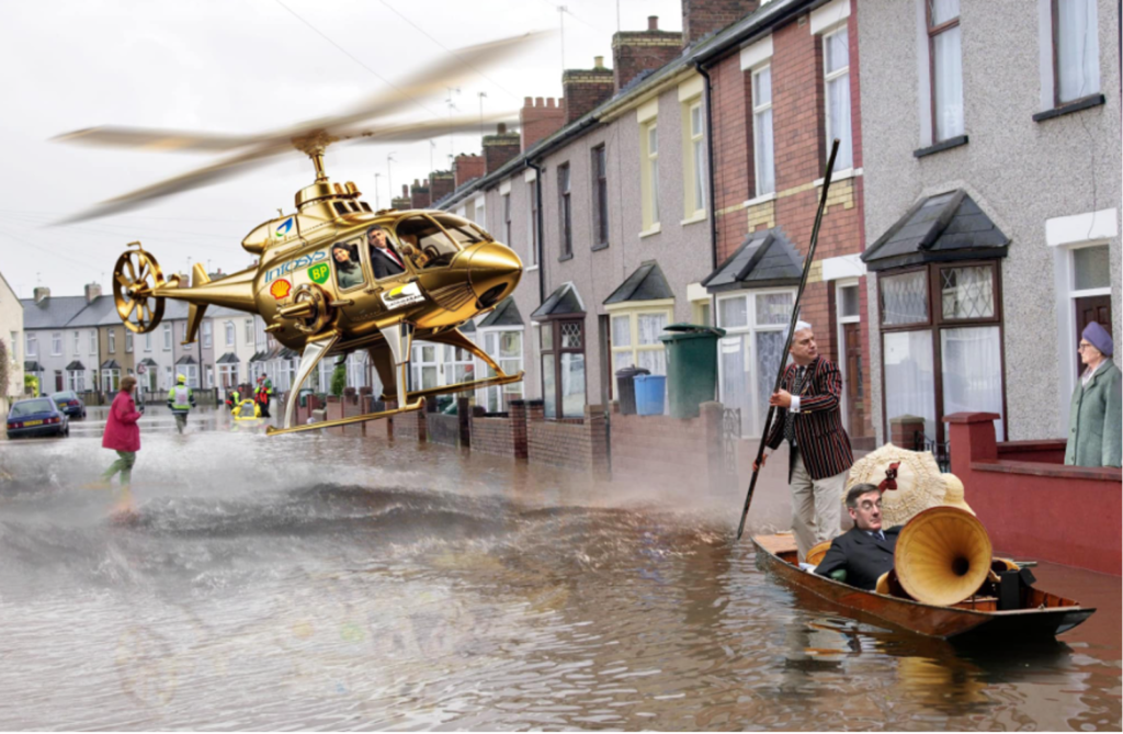 Golden boy Sunak’s shine washed away by local flood fury across the UK