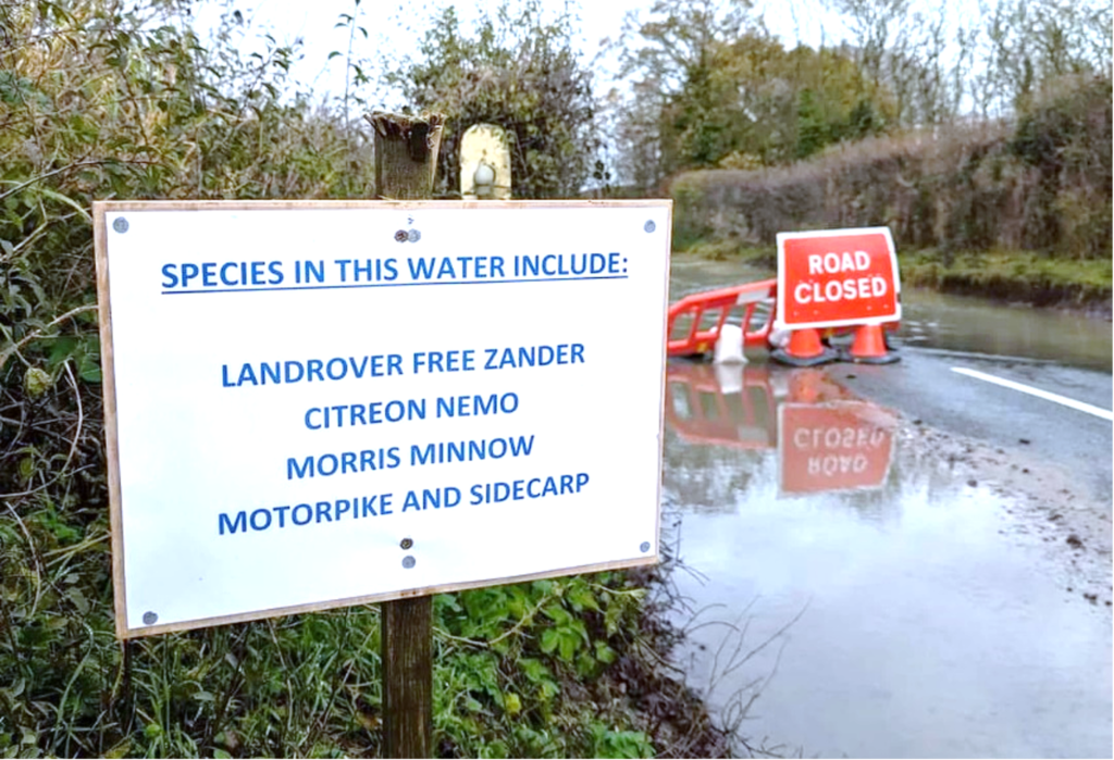 Suffolk Council: MotorPike and SideCarp caught in Suffolk wetlands