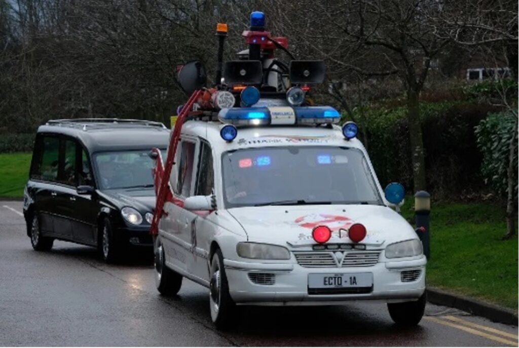 Who you gonna call? “Ghostbuster Funerals” say family and friends of dead Medium