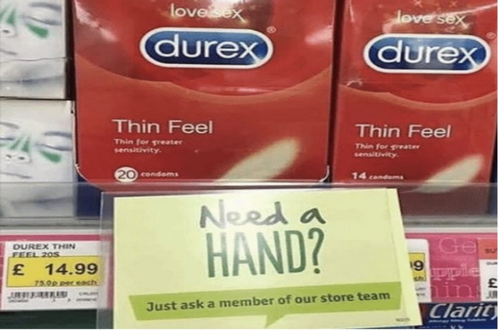 Roll up! Condoms are on special offer at Morrisons!