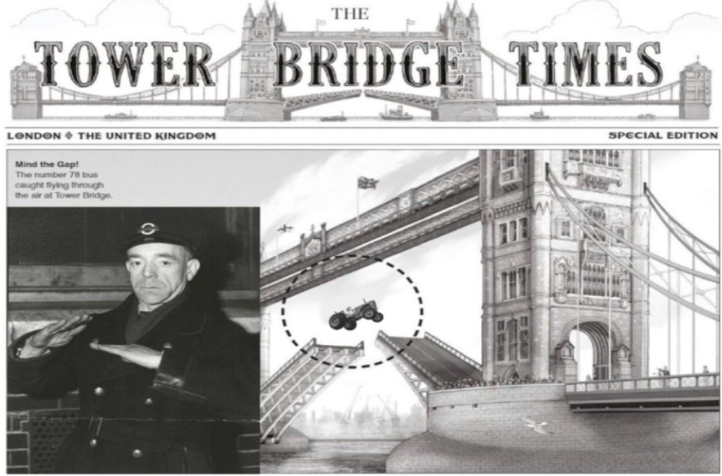 Crippled Tower Bridge stunt farmer had the tractor factor