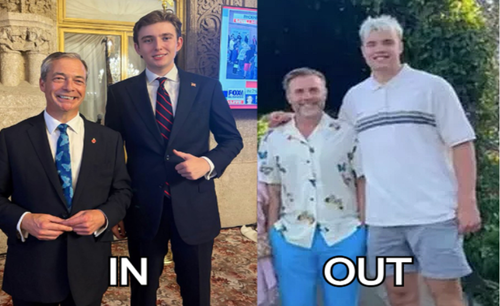 Social Media Ditches Daniel Barlow for Taller Trump