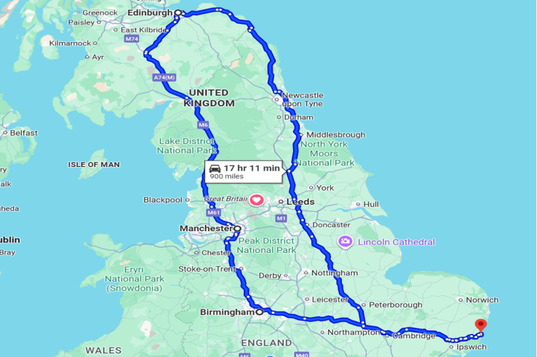 Sizewell C announces overnight A12 Closure – with 900-mile diversion