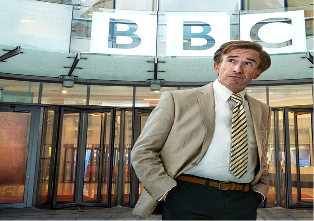Alan Partridge tipped to lead BBC after fake trump edit scandal