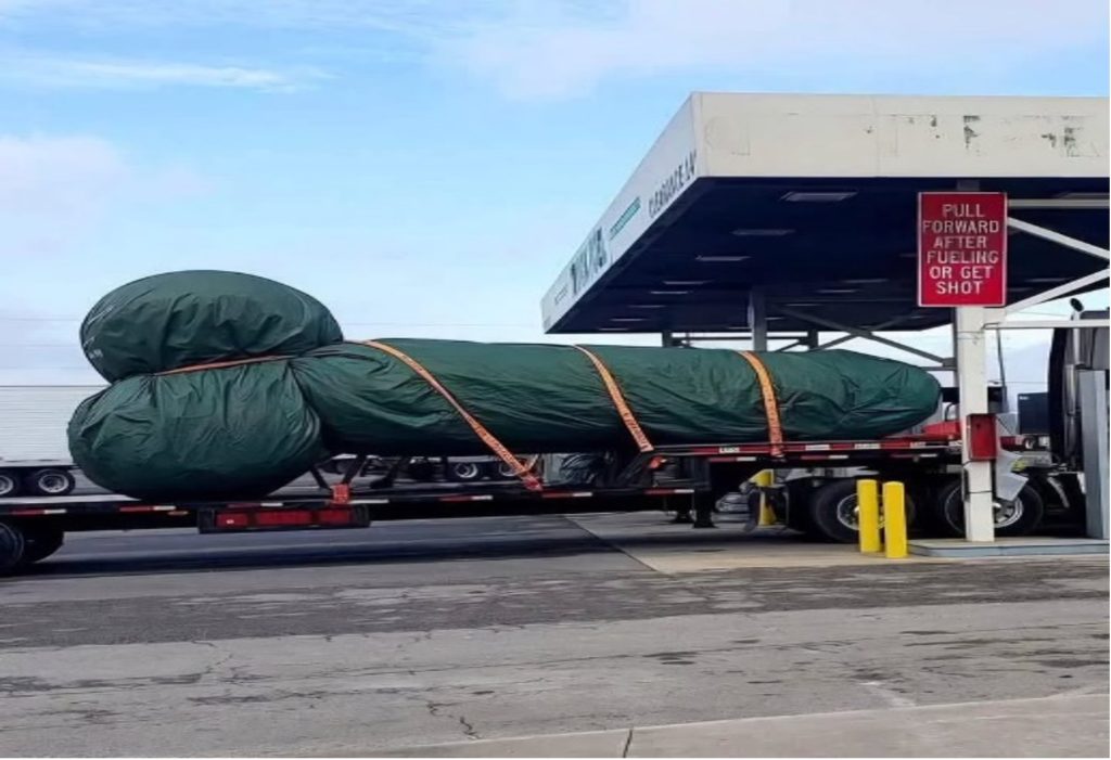 Suffolk farmers send giant penis to No.10 in protest over tax policy