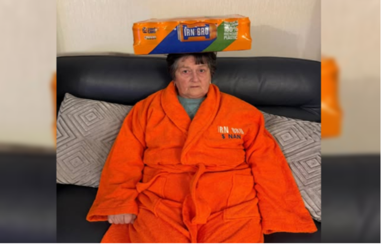 Granny narrowly survives the great Irn-Bru famine of Aberdeen