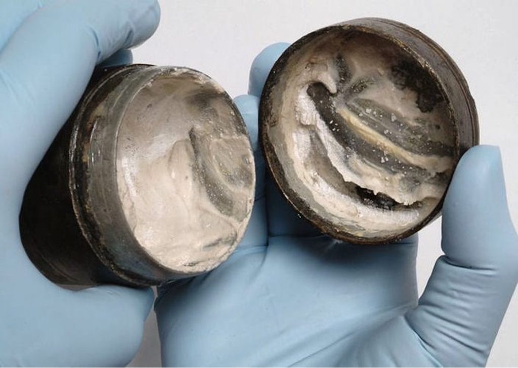 Ancient tub of Vaseline found in dirty Suffolk hole