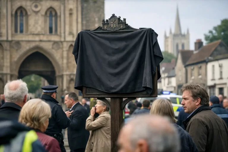 Bury St Edmunds Sign Board Causes Civic Panic