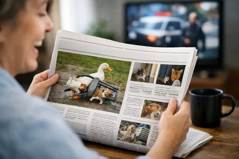 Why Funny Local Newspaper Stories Work