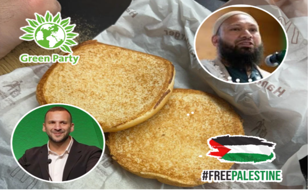 Green Party Call for Cheeseburger Without Cheese