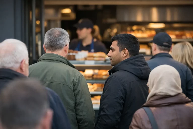 Immigrants Blamed for Queue at Greggs