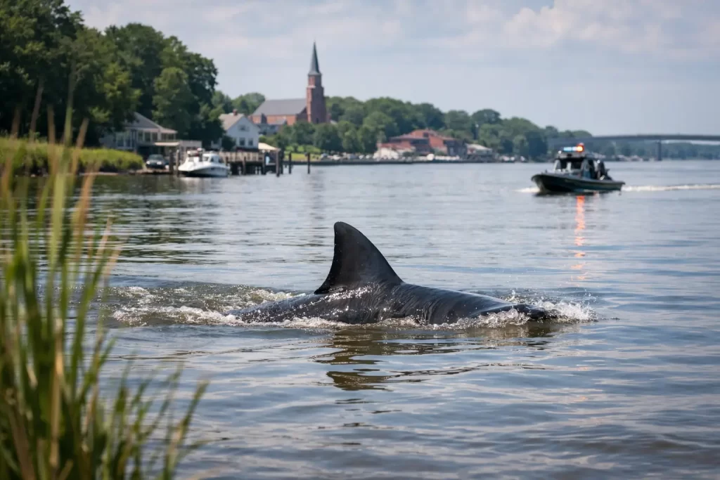 Shark in the River Leaves Suffolk on Edge
