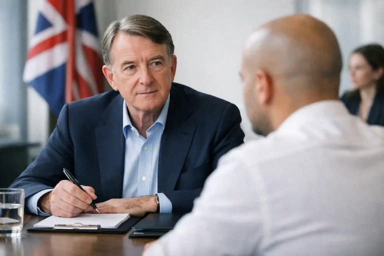 Mandelson Vetting Gets the Parish Treatment