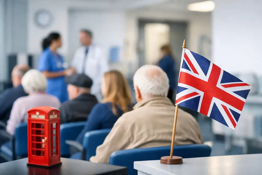 NHS Waiting Lists Reach Peak Britishness