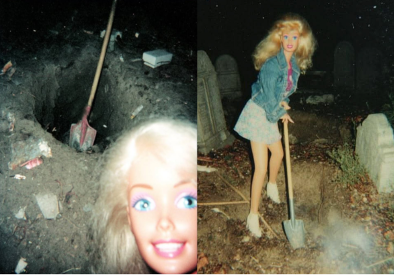 Gravedigger Barbie Trades the Dreamhouse for a Burial Plot