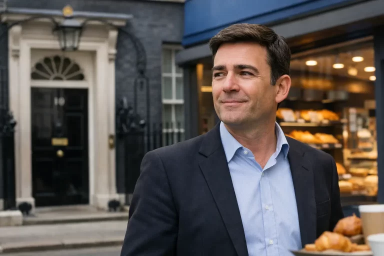 Andy Burnham to Move Downing Street to Greggs
