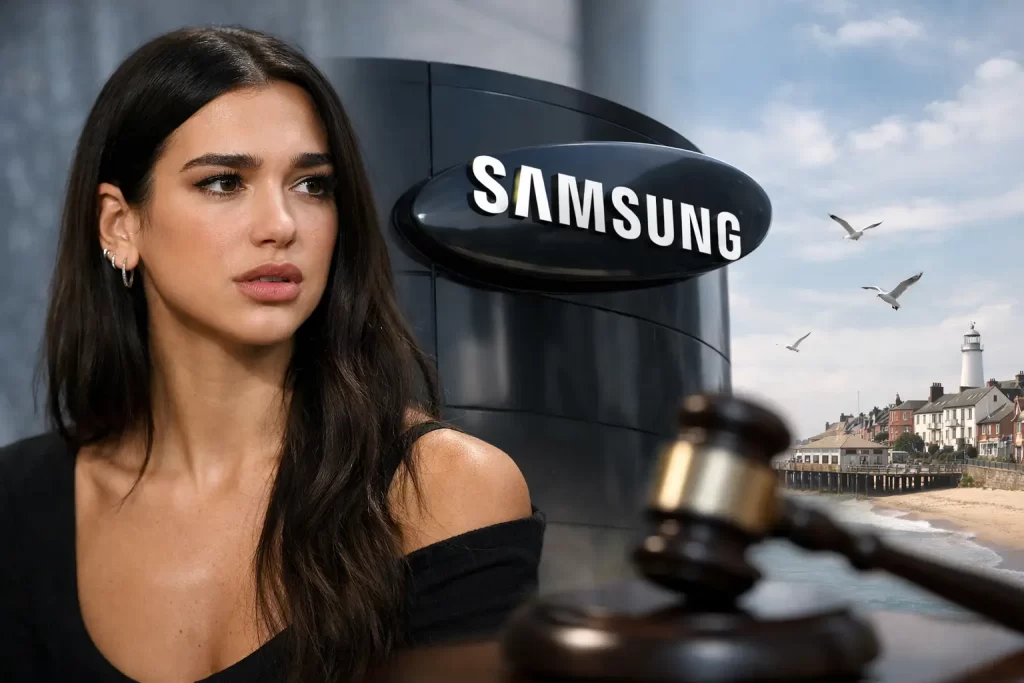 Dua Lipa Samsung Lawsuit Stuns Lowestoft