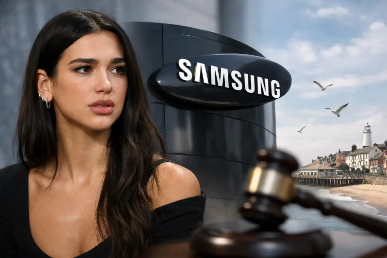 Dua Lipa Samsung Lawsuit Stuns Lowestoft